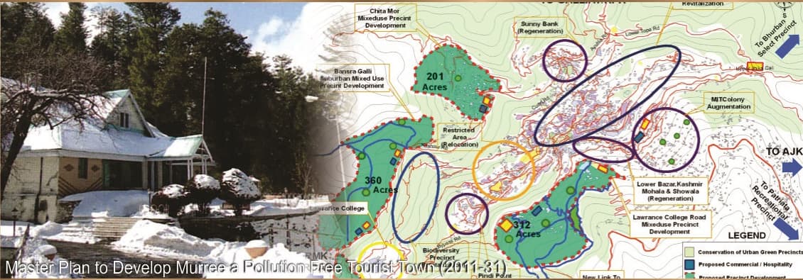 Survey & Feasibility to prepare Master Plan to Develop Murree as Pollution Fee Tourist Town