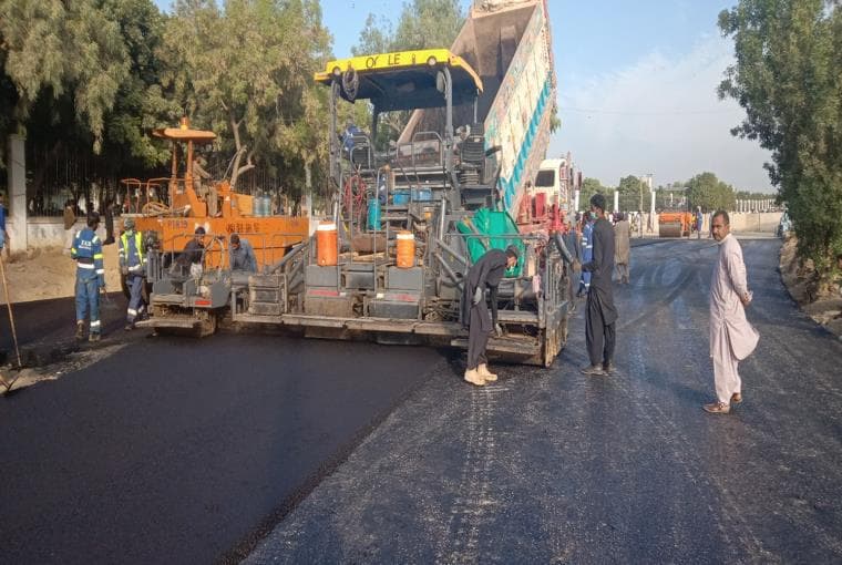 Reconstruction of Nishtar Road from Tin Hatti to Naiper Road, Karachi (6.4 km)(ii) Reconstruction of Manghopir Road from Banaras Chowk to Nishtar Road, Karachi (6.9 km)