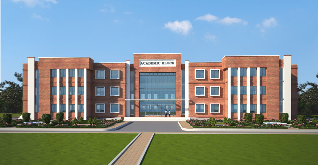 Revised Final Academic Block Frot View